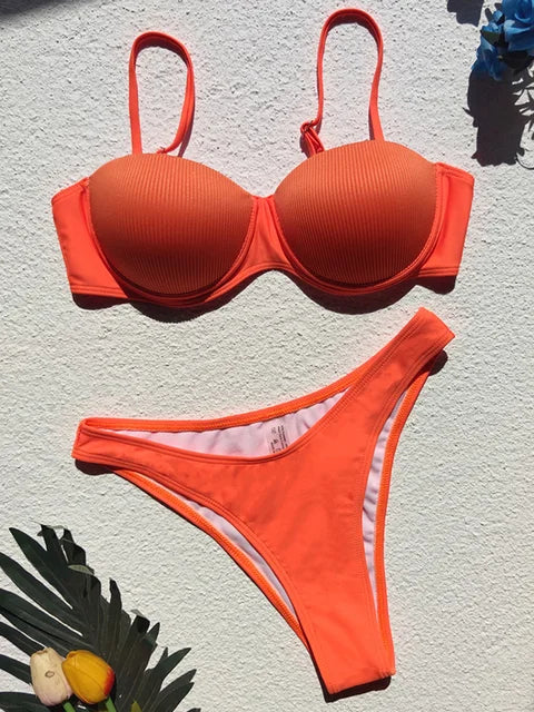 Push Up Half Cup Bikini